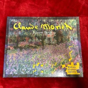 Claude Monet Jigsaw puzzle book